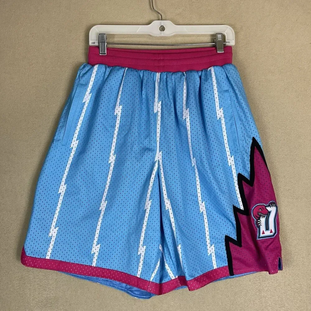 Hoop IBL Short Boys Large Blue Basketball Lined Elastic Waist Athletic‎